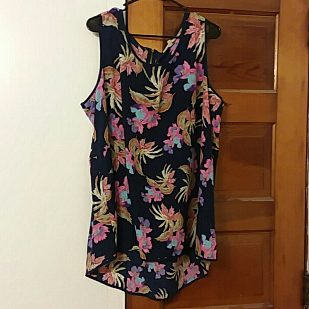 Floral Tank Tunic